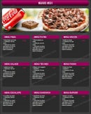 Menu Volcano Pizza - Les menus midi