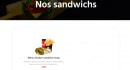 Menu Point B - Les sandwichs