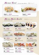 Menu Yami sushi - Les menus yami