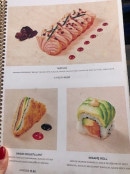 Menu Bozen - Onigiri, sesam roll...