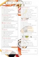 Menu L' Aquarium - Les plateaux de luxe