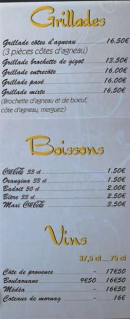 Menu Chez Léon - Les vins et boissons