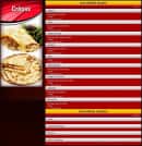 Menu Presto Pizza 94 - les crepes