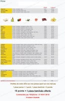 Menu L' arbre a Pate - Les pizzas