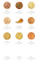 Menu L'épicuroi - les pizzas