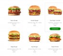Menu L'épicuroi - Les burgers