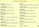 Menu Le Geppetto - les paninis