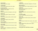 Menu Le Geppetto - les pizzas