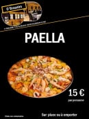 Menu O'braseiro - La paella