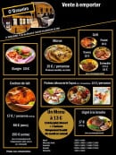 Menu O'braseiro - Les plats à emporter et le menu