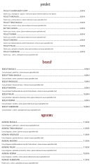 Carte et menu de Taste Of India à Villeneuve le Roi — Viandes