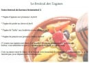 Menu Le méditerrannée - Le Festival des tagines 