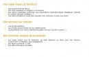 Menu Saveur et vie - Les prestations 