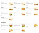 Menu Pomme de Pain - Les sandwichs froids, plats, ...