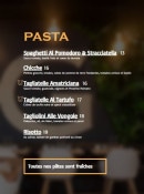 Carte et menu de Graziella à Joinville le Pont — Les pasta