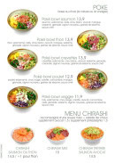 Menu Aïko - Poké
