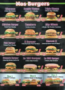 Menu Ben's food - Les burgers