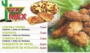 Menu La Scala - Les tex mex