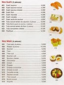 Carte et menu de Sushi wasabi9 à Villiers sur Marne — les sushis, makis...