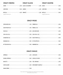 Carte et menu de Le repère des Pirates à Bonneuil sur Marne — Les crêpes, glaces et boissons,...
