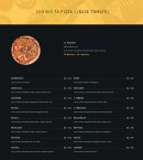 Menu O’Cinco - Les pizzas base tomate