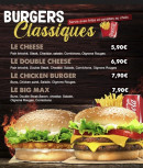 Carte et menu de T9 Foodies & Grill à Vitry sur Seine — Les burgers classiques