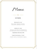 Menu O'mak Ristorante - Les entrées