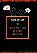 Menu Yopougon Grill - Menu enfant