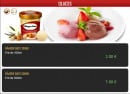 Menu Marco pizza Rapido - Glaces