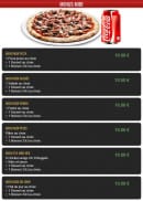 Menu Marco pizza Rapido - Menus Midi
