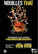 Menu Crispy Rice - Nouilles thaï