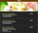 Menu Le Vesuve - Les gratins