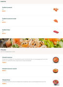Menu Brother Sushi - sashimis et chirashis