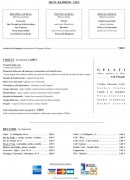 Menu Italia - Les menus enfants, desserts,...