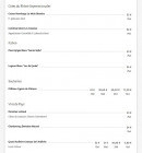 Menu Le Millésime - Les vins page 3