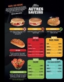 Menu Bagel Strip - Les autres saveurs