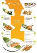Menu Espace Sushi - Les Menus Express