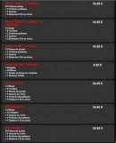 Menu Mia Pizza - Les formules chicken suite 