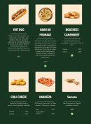 Menu Le Maestro - Les snacks suite