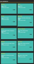 Menu Olivier Pizza - Les sandwiches 