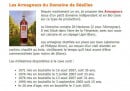Menu Aux Cépages d'Ermont - Les armagnacs