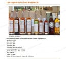 Menu Aux Cépages d'Ermont - Les cognacs
