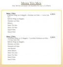 Menu Dino Pizza - Les menus tex mex