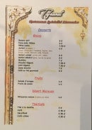 Menu Tafraout - Desserts