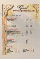 Menu Tafraout - Vins