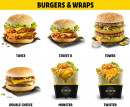 Menu Chicken Street - Burgers et wraps