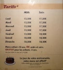 Menu Roi Des Gambas - Le buffet