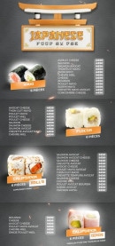 Menu DBZ Sushi - Plats Japonais