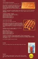 Menu La Bruxelloise - Les gaufres, les granitas et matériels