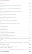 Carte et menu de Sushi Thai Wok à Deuil la Barre — Les spécialités thaïlandaises